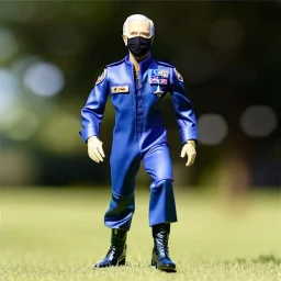 G.i. Joe Biden toy doll airforce flightsuit face hair sunglasses with black boots full body in package 2022