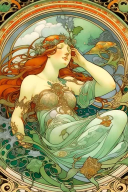 Mermaid by Mucha