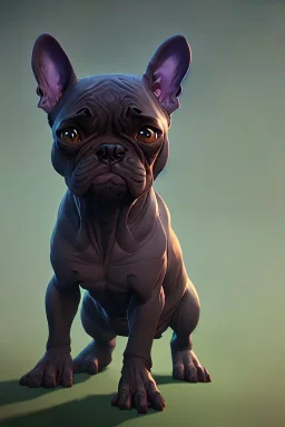 alien french bulldog musculature hulk body HD strong french bulldog hulk marvels Warcraft