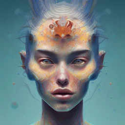 portrait of illussion by james jean