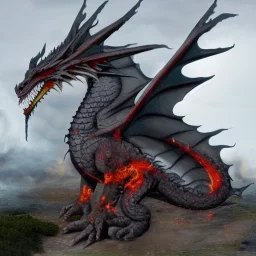 fire breathing Dragon from a song of ice and fire