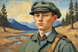 Scout leader by van gough