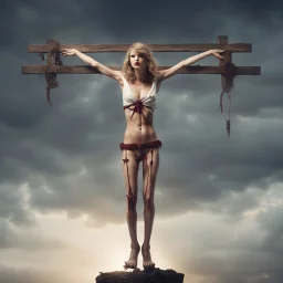The crucifixion of Taylor Swift