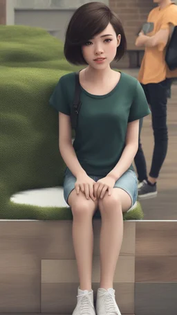 teen very short hair pretty realistic