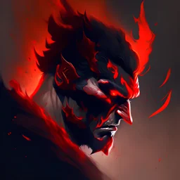 Drakath, angry, burly, burn, bloods, blood, fight, profile picture