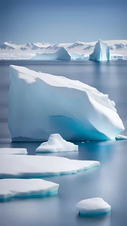Title: “Cardano ADA in Antarctica” In this digital impression art, the gigantic iceberg dominates the scene, its icy form melting into the surrounding ocean. Soft colors and high resolution capture the delicate beauty of this moment. The volumetric shading adds depth, emphasizing the importance of Cardano ADA as a beacon of hope amidst the harsh Antarctic environment. Remember, this is a symbolic representation, and the Cardano ADA coin symbolizes resilience and innovation even in the face of
