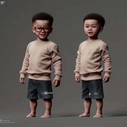 Hakim Ziyech toddler, full body, dramatic lighting, hyper realistic