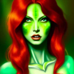 ultra detailed fullbody portrait of Beautiful Poison Ivy , extremely detailed digital painting, intrincate, extremely detailed face,crystal clear Big Green eyes, in the style of Ohrai Noriyoshi and robert e howard and pablo oliveira and Ken Kelley and Keith Parkinson,mystical colors,perfectly centered image, perfect composition, rim light, beautiful lighting,8k, stunning scene, raytracing