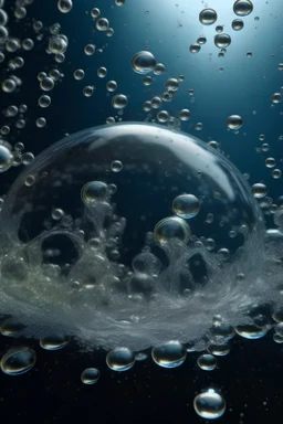 vortex de bulles sous l'eau