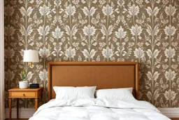 residential wallpaper pattern, organic, monochromatic