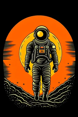 astronaut on sun