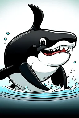 orca cartoon