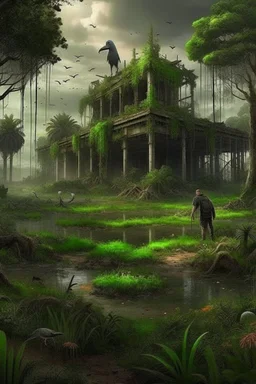 Post apocalyptic garden of eden