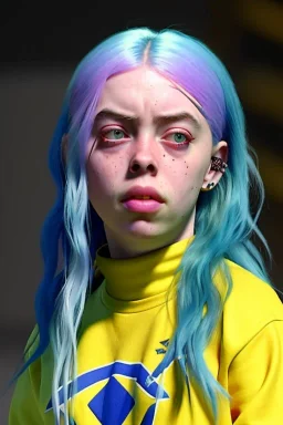 Billie Eilish, booty, photorealistic, 2k