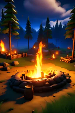 Fortnite campfire