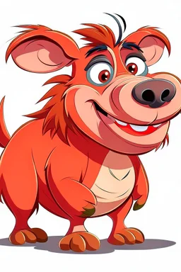 Cartoon caracter pumbaa