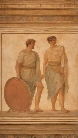 ancient roman fresco