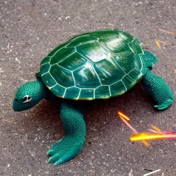 Turtle and Fireworks