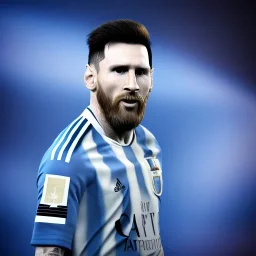 lionel messi, with champion argentina flag, highly detailed, wings, soft studio lighting, background 64k