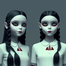 wednesday addams jenna ortega baş rol netflix dizisi 2022