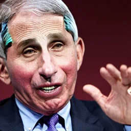 dr. Anthony fauci eating a bat