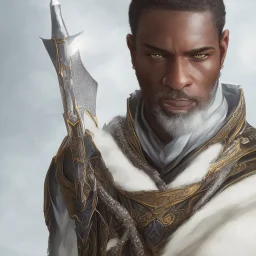 dungeons and dragons, wizard, black, african, portrait, face, close up