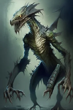 monster lizard limbo beast humanoid