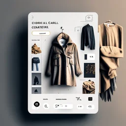 Social media design for a clothing