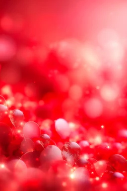 Create a soft Valentine's Day background with gentle tones and blurred shades. Add subtle sparkles to evoke a romantic and dreamy atmosphere. Ensure the colors are muted and embracing, crafting an image perfect for conveying sweetness and love red