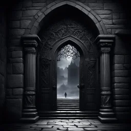 n the world of Darkness Has Many Doorways, where Hell is paved with good intentions, there exists a realm shrouded in mystery and fear. It is a place where the line between reality and fantasy blurs, where nightmares take form and darkness reigns supreme. a fortress of black stone and shadowy secrets: within its walls, the most powerful sorcerers and warlocks gather, their intentions as murky as the depths of the abyss.