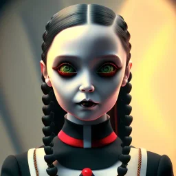 wednesday addams, addams family style, hyper detail, octane render, unreal engine 5, 8k resolation