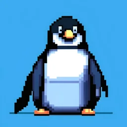 Big penguin 64x 64 pixels