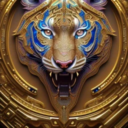 3d tigers, jewel, precious stones, shiny, beautiful rich, detailed yin and yang symbol, shiny, intricate, gorgeous, ultrafine detail, hyperrealism, trending on artstation, sharp focus, intricate details, highly detailed, glowing, glitter, complementary colours