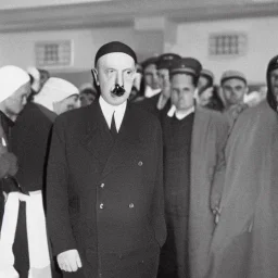 hitler in a mosque