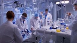 The image for the article can depict a dedicated medical team engaged in advanced laboratory research. In this scene, doctors and researchers come together to study and understand rare and intriguing diseases. The atmosphere is one of discovery, science, and technological advancement, with the team diligently working to improve human understanding of these mysterious conditions and develop better treatments for patients. The image reflects scientific progress and the efforts made to achieve adva