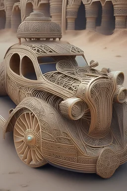 Car in 900 years،Very intricate details