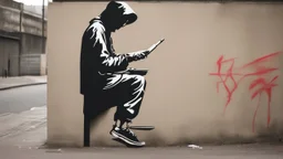 hacker by banksy