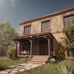 house caramel, chocolate, unreal engine