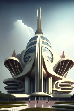 Futuristic building of Supreme Court of india