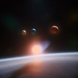 suns, planets and stars