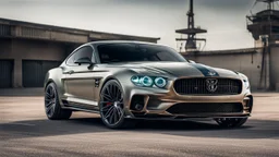Cross between bentley and a mustang
