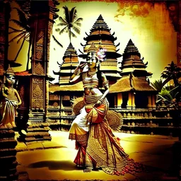 bali princess,style digital photo vart