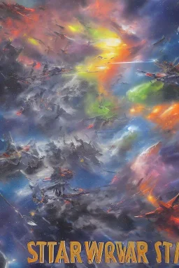 starwar's theme painting