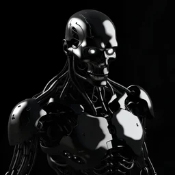 Pitch black cyborg t-3000 style
