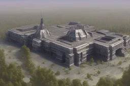 Military headquarters buliding/structure design similar to pentagon