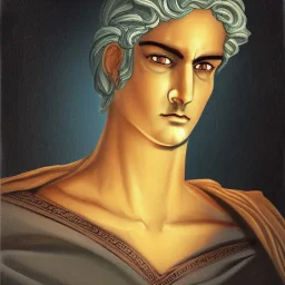 hades greek god portrait