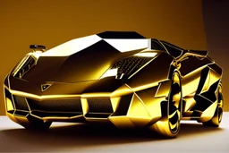 golden Lamborghini by Caravaggio