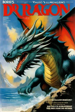 cover for Dragon Magazine by Boris Vallejo --sref 355502717