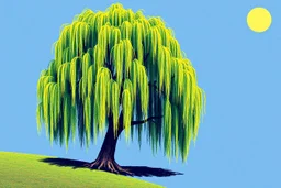 pop art pixels 1000 images willow tree absract