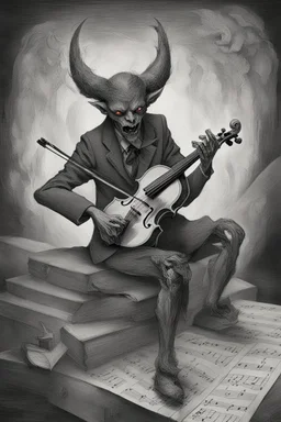 The violin demon